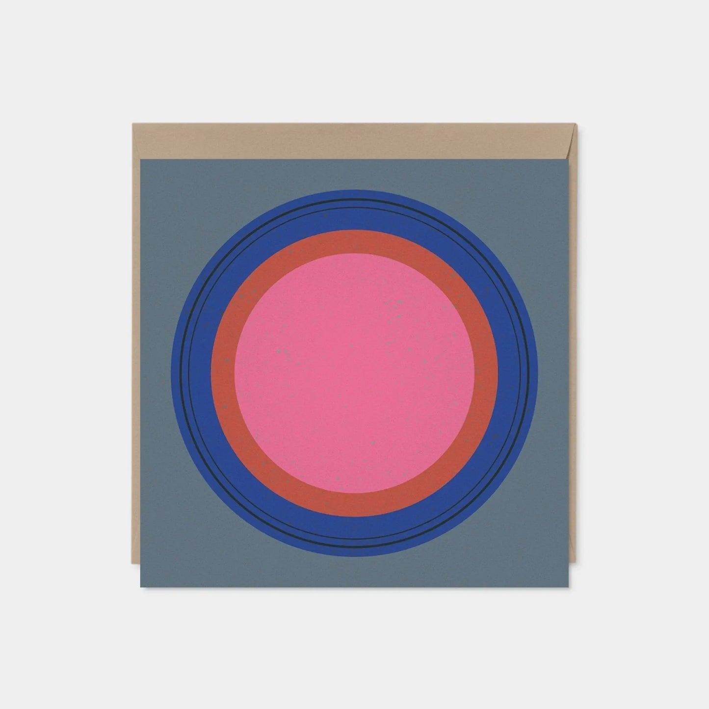 Color Block & Circle Modern Art Card II