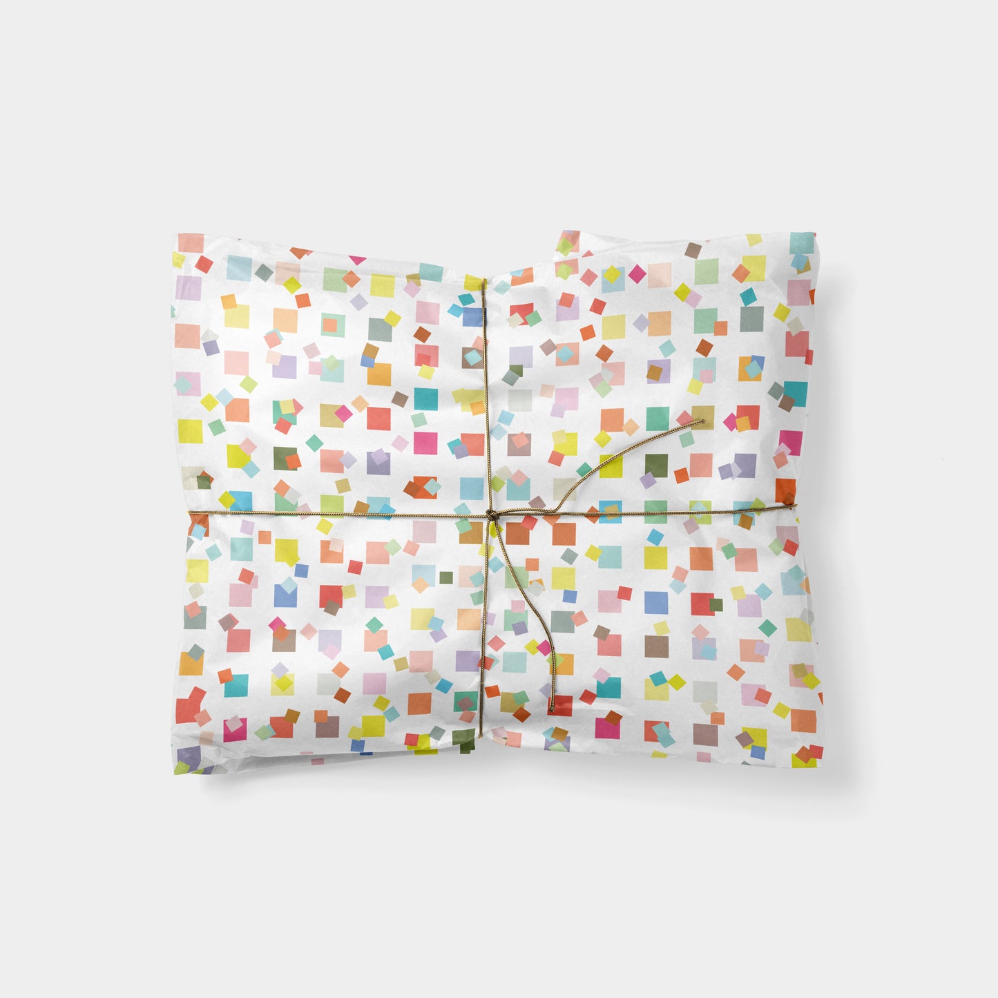 Confetti Grid Gift Wrap