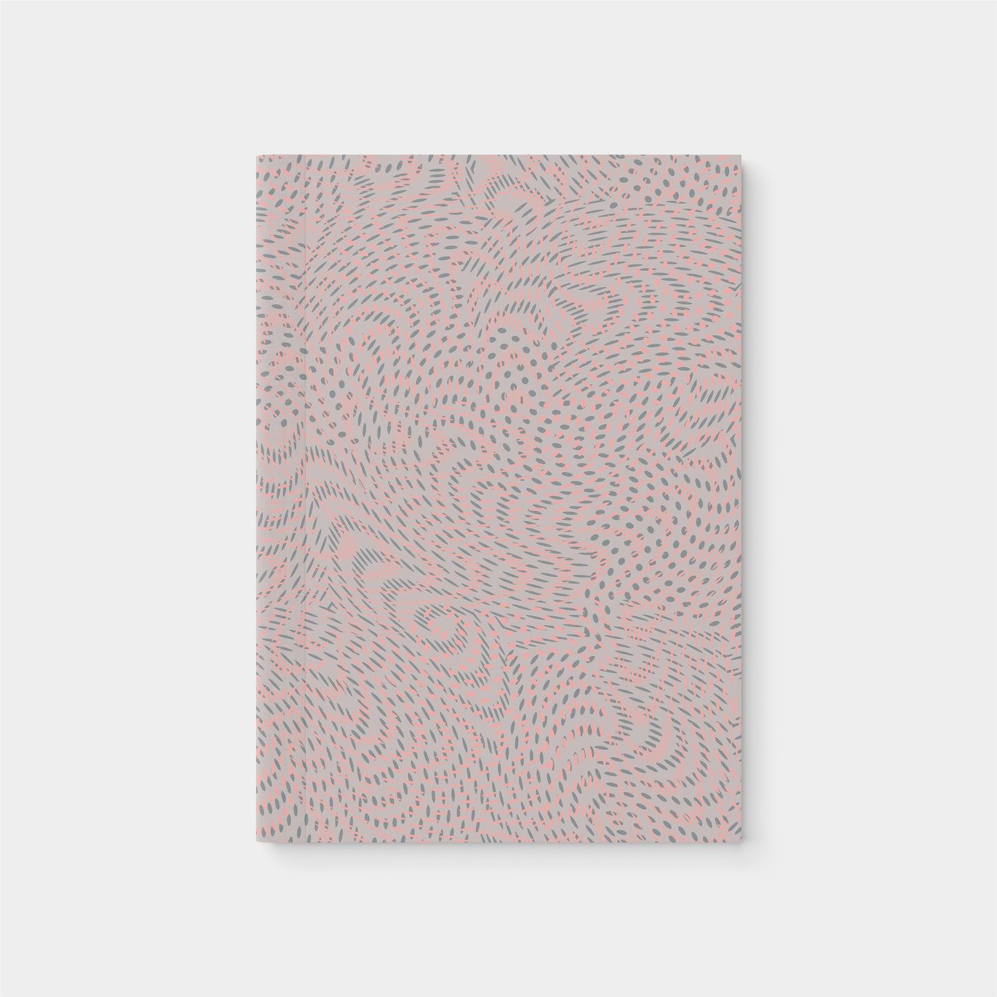 Dot Waves Softcover Notebook