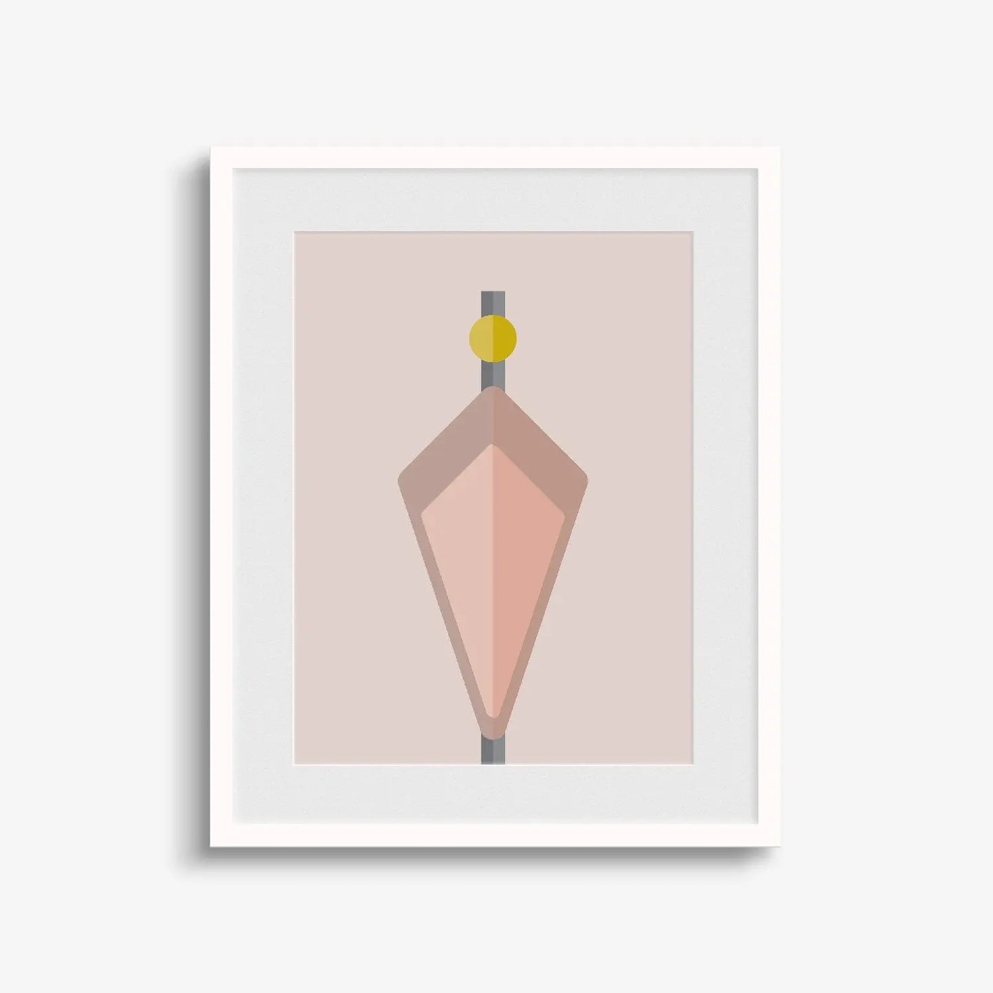 Geo Deco Art Print IX