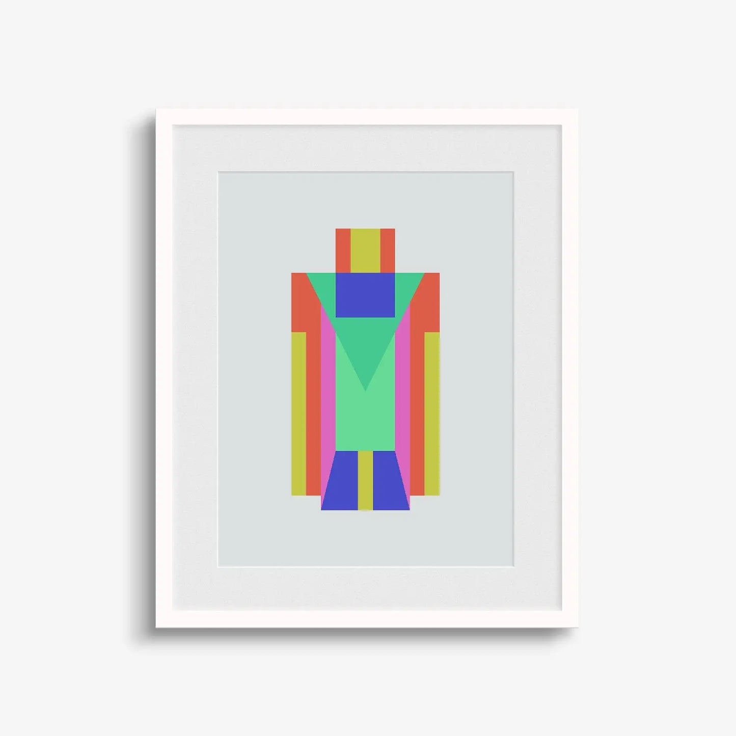 Geo Deco Art Print VII
