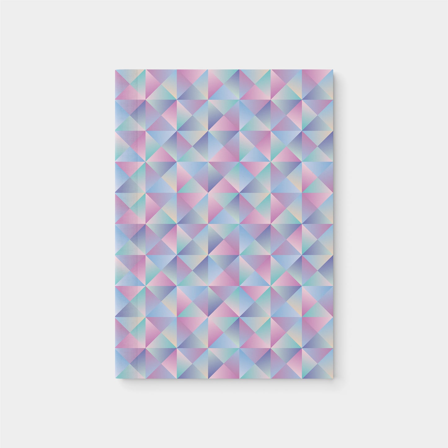 Gradient Tiles Softcover Notebook