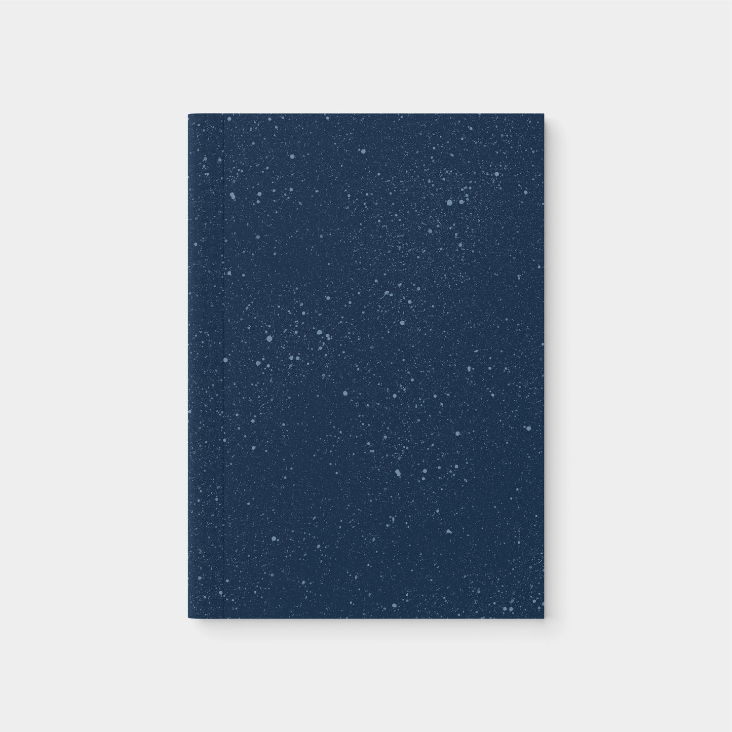 Indigo Blue Speckle Softcover Notebook