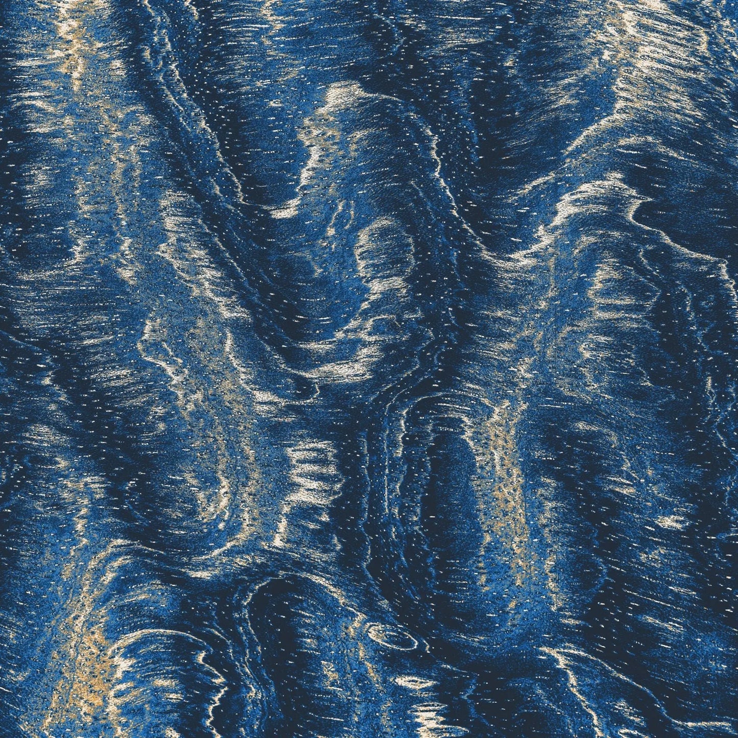 Indigo Wood Abstractions Gift Wrap