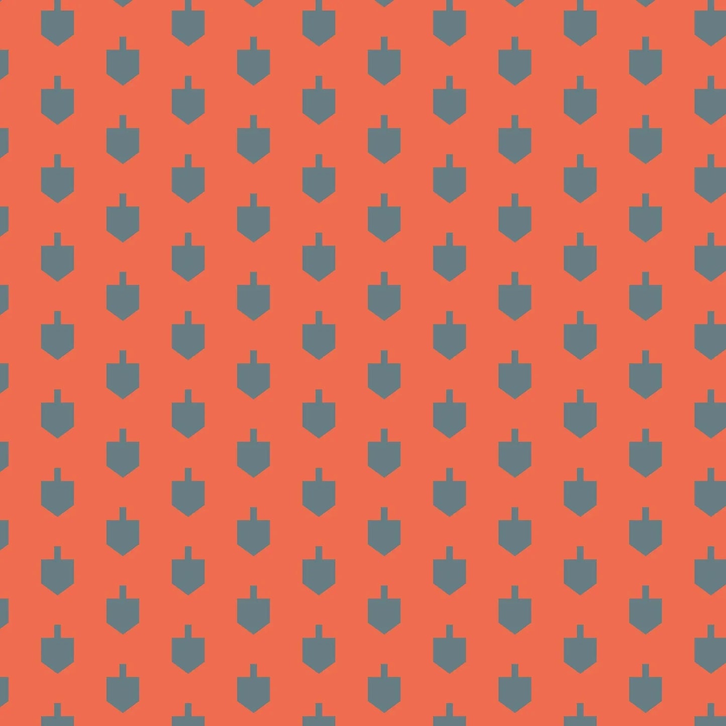 Minimal Dreidel Holiday Gift Wrap