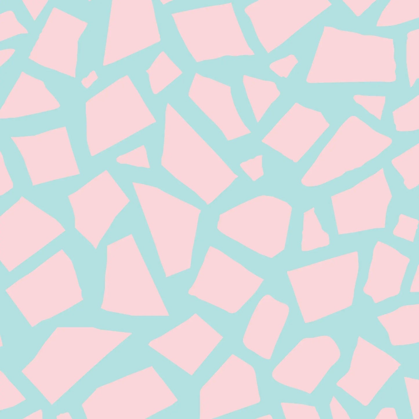 Pink & Blue Chunky Terrazzo Gift Wrap