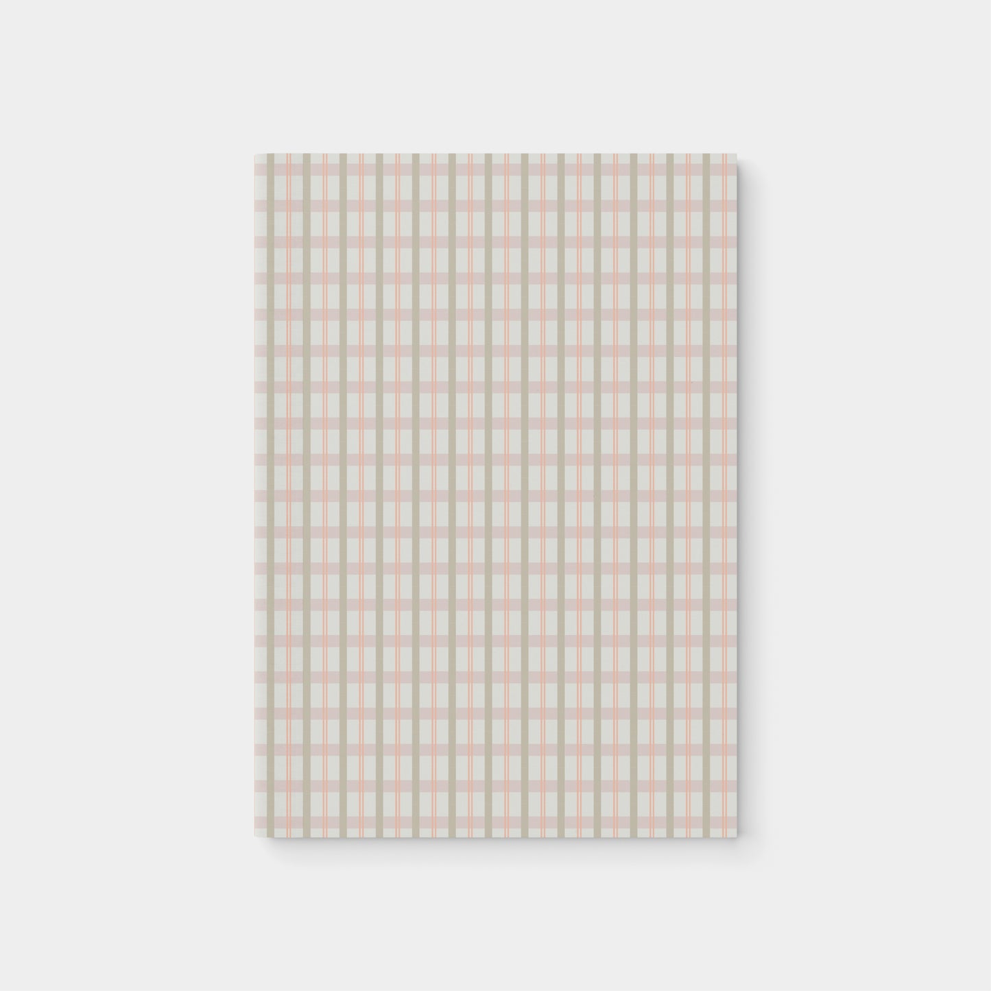 Soft Plaid Softcover Notebook II