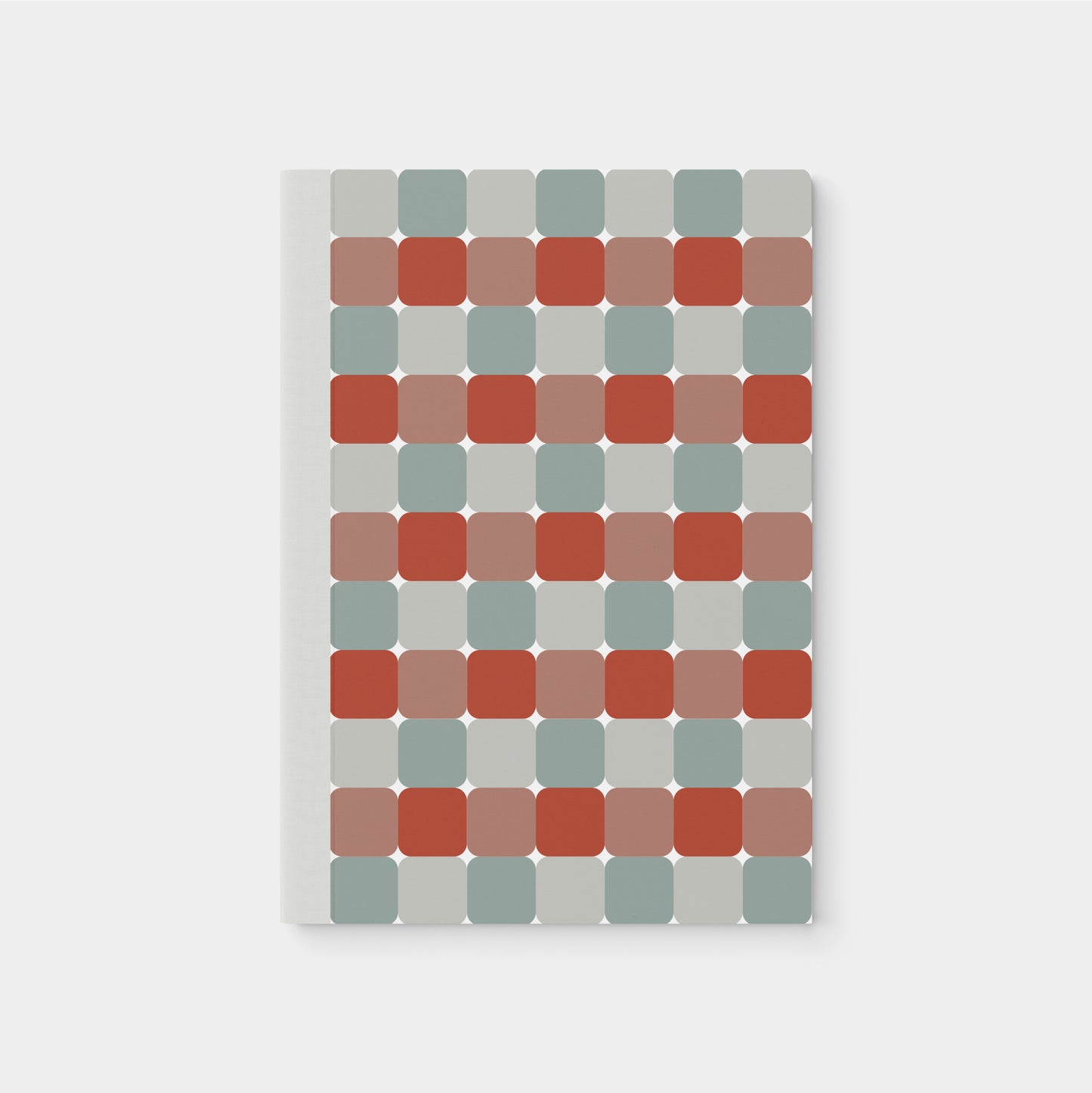 Squircle Check Softcover Notebook