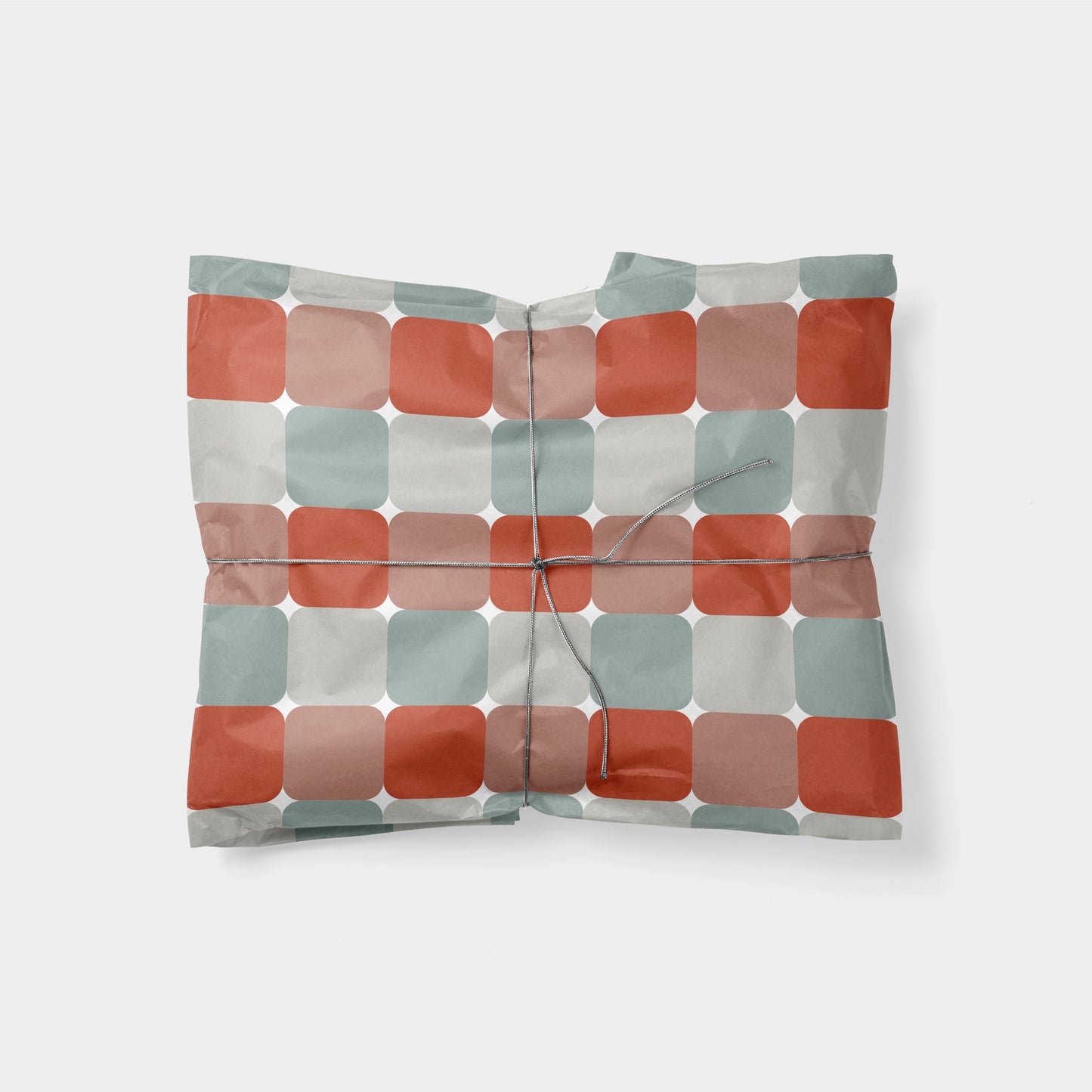 Squircle Checkerboard Gift Wrap