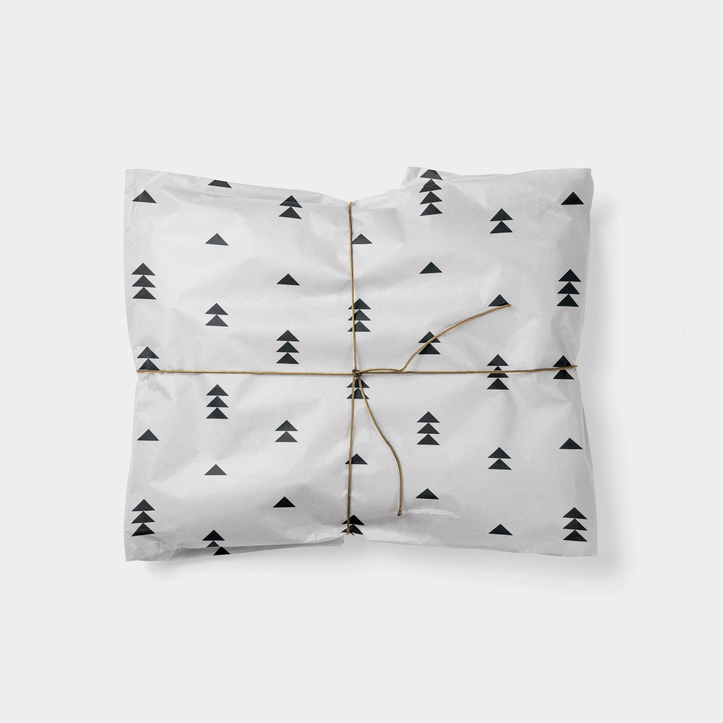Triangle Tree Stack Holiday Gift Wrap