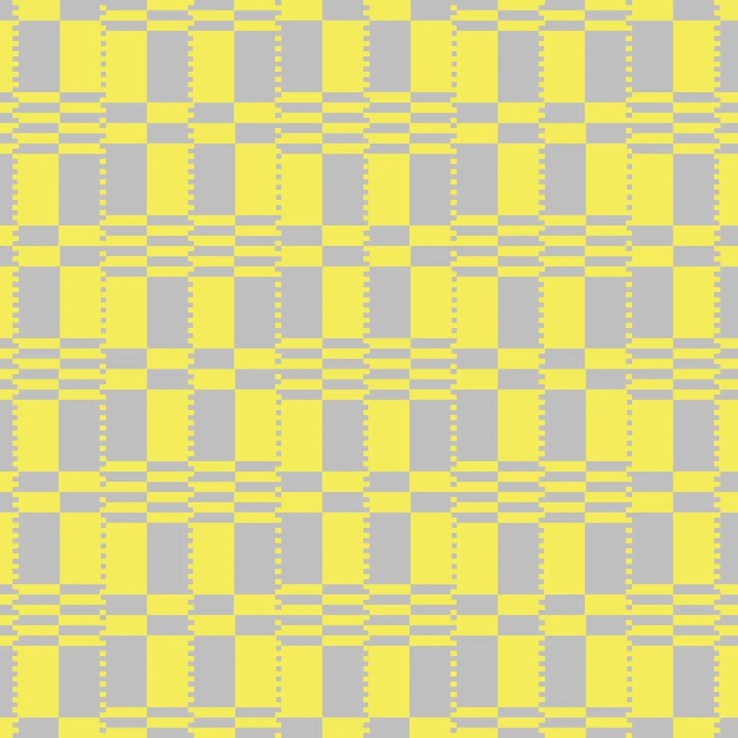 Yellow & Grey Modern Iro Gift Wrap