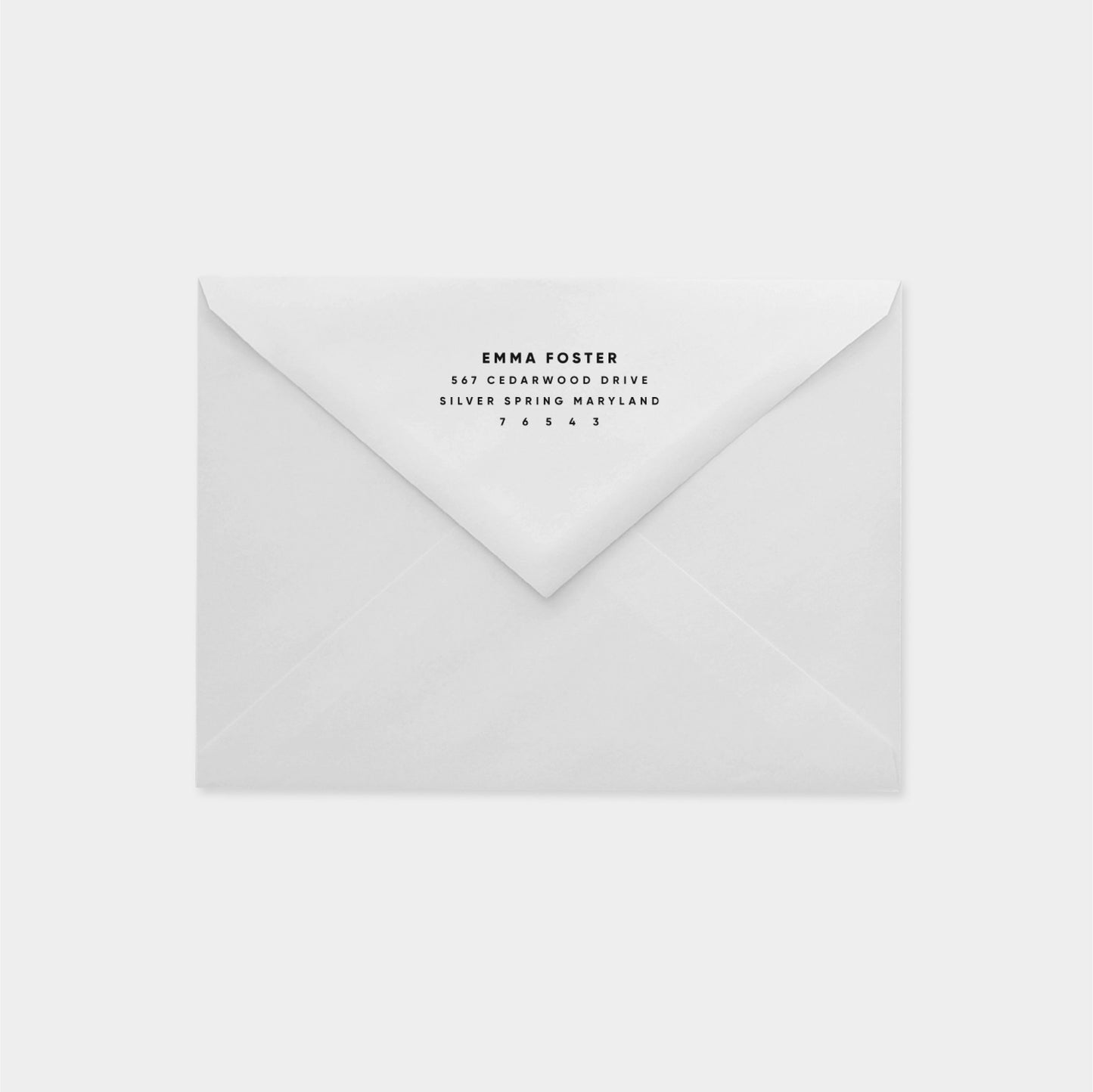 Address Stamp, Custom Stationery