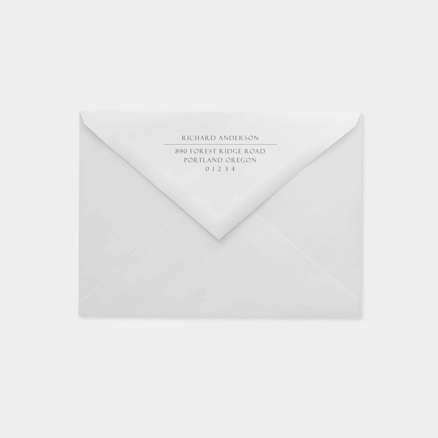 Address Stamp IX, Custom Stationery