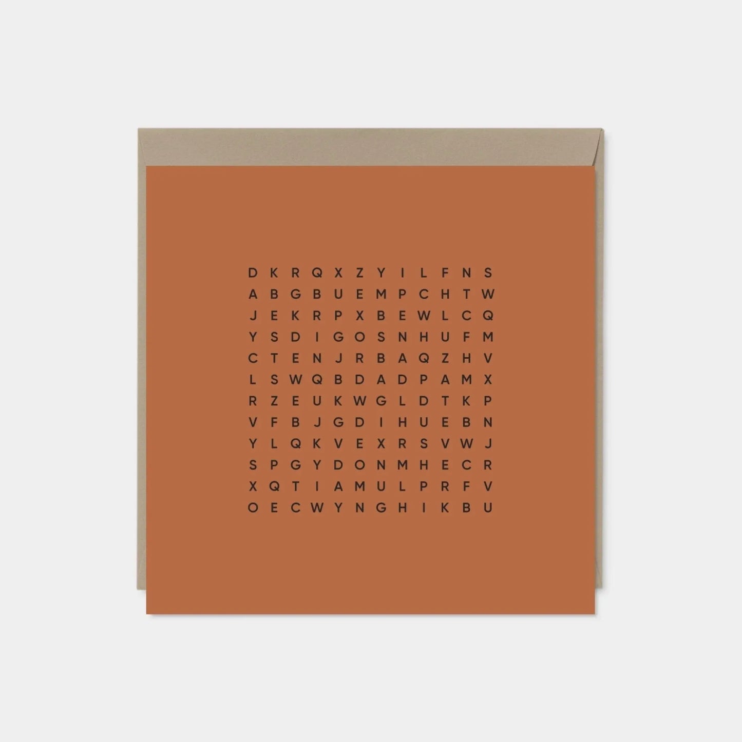 Best Dad Ever Square Word Search Card III