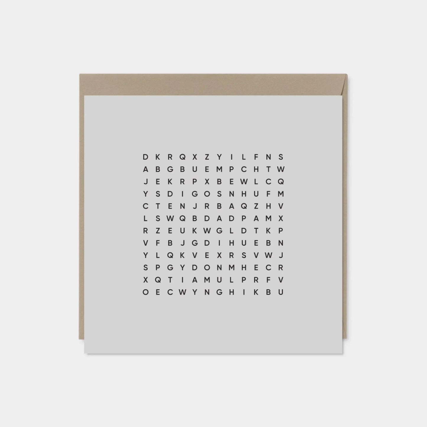 Best Dad Ever Square Word Search Card V