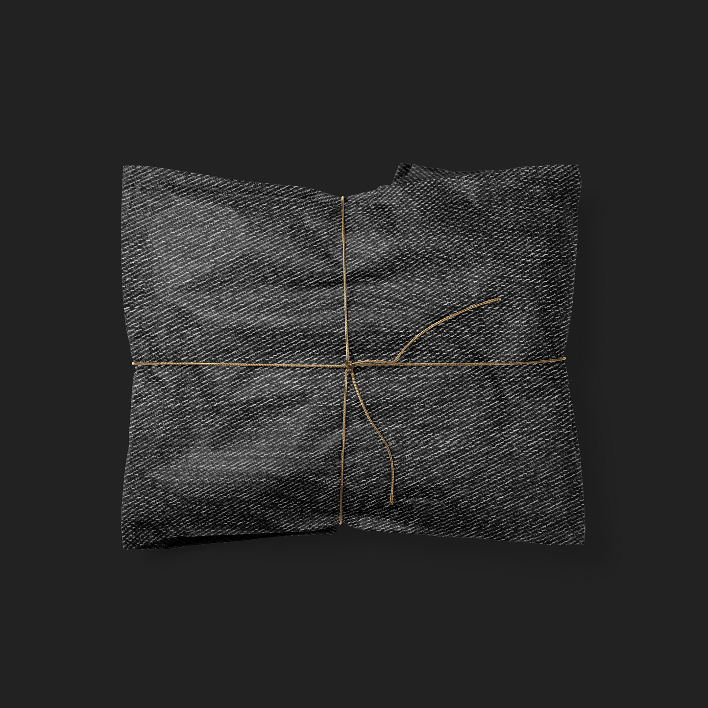 Black Denim Gift Wrap