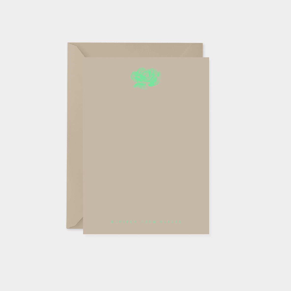 Cabbage Botanical Recipe Cards II