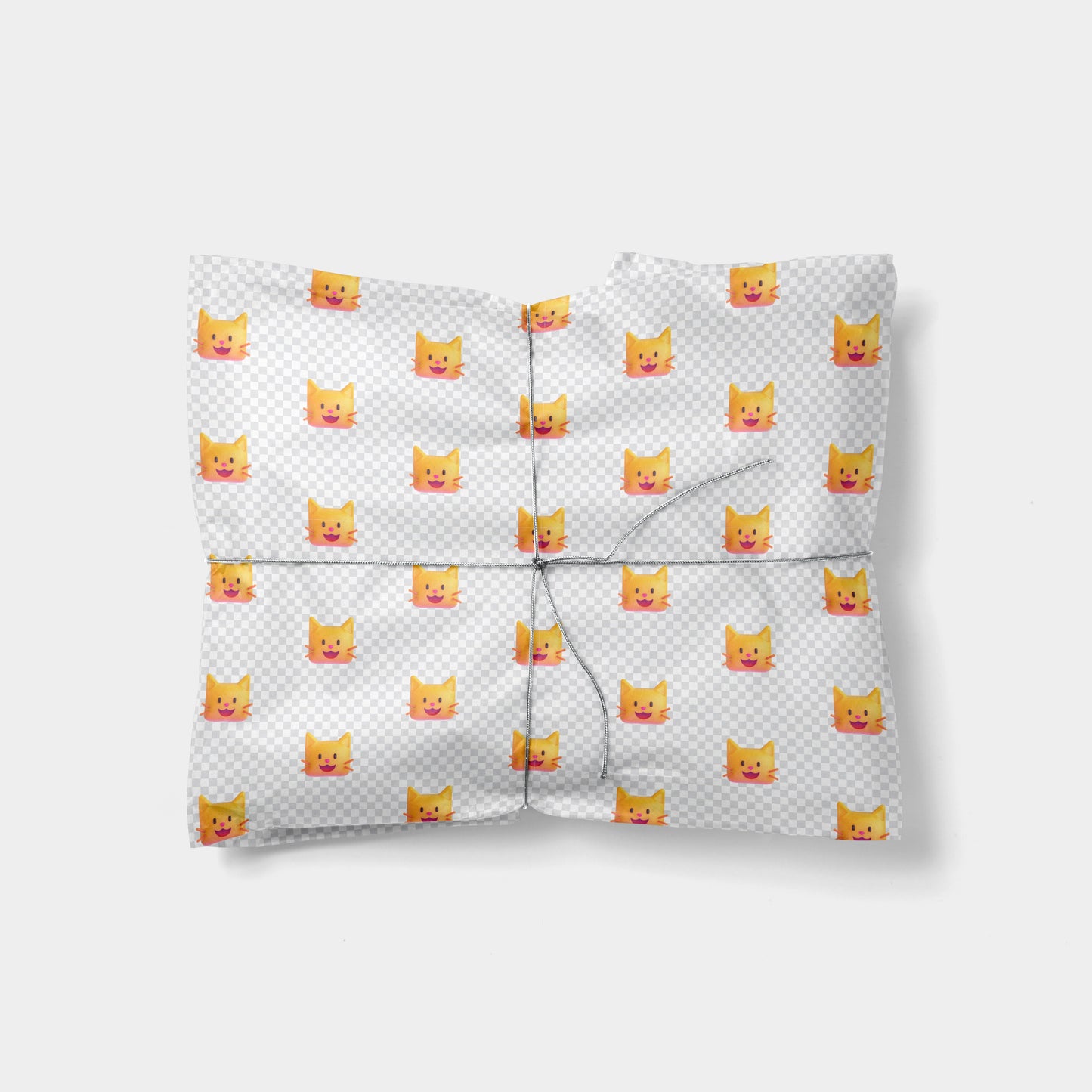 Cat Emoji Gift Wrap