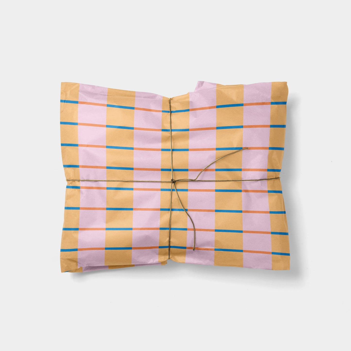 Checker and Stripe Gift Wrap IX