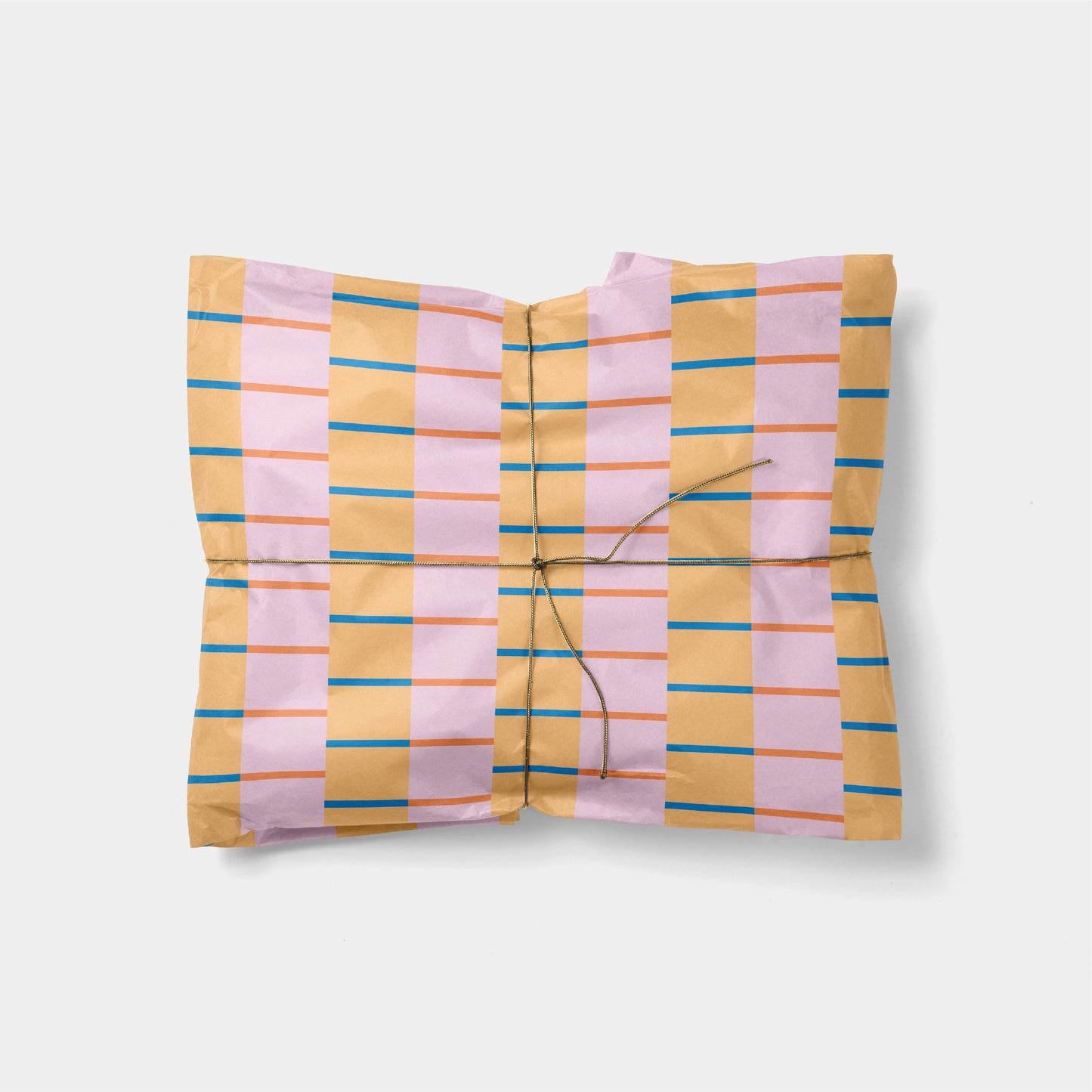 Checker and Stripe Gift Wrap X