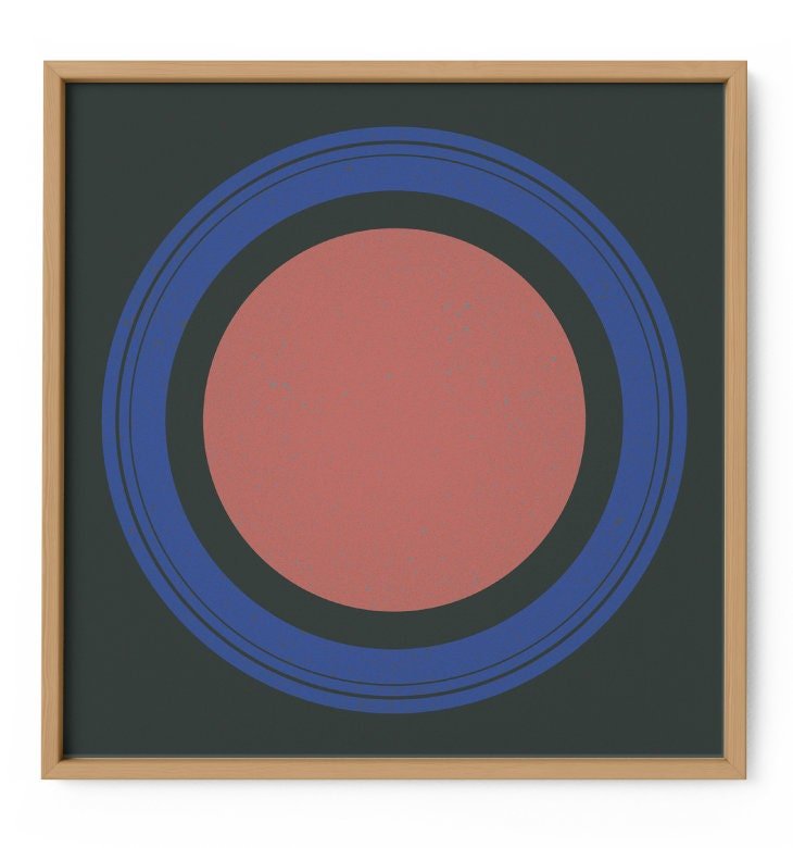 Circle Art Print II