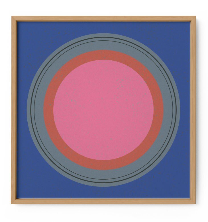 Circle Art Print VI