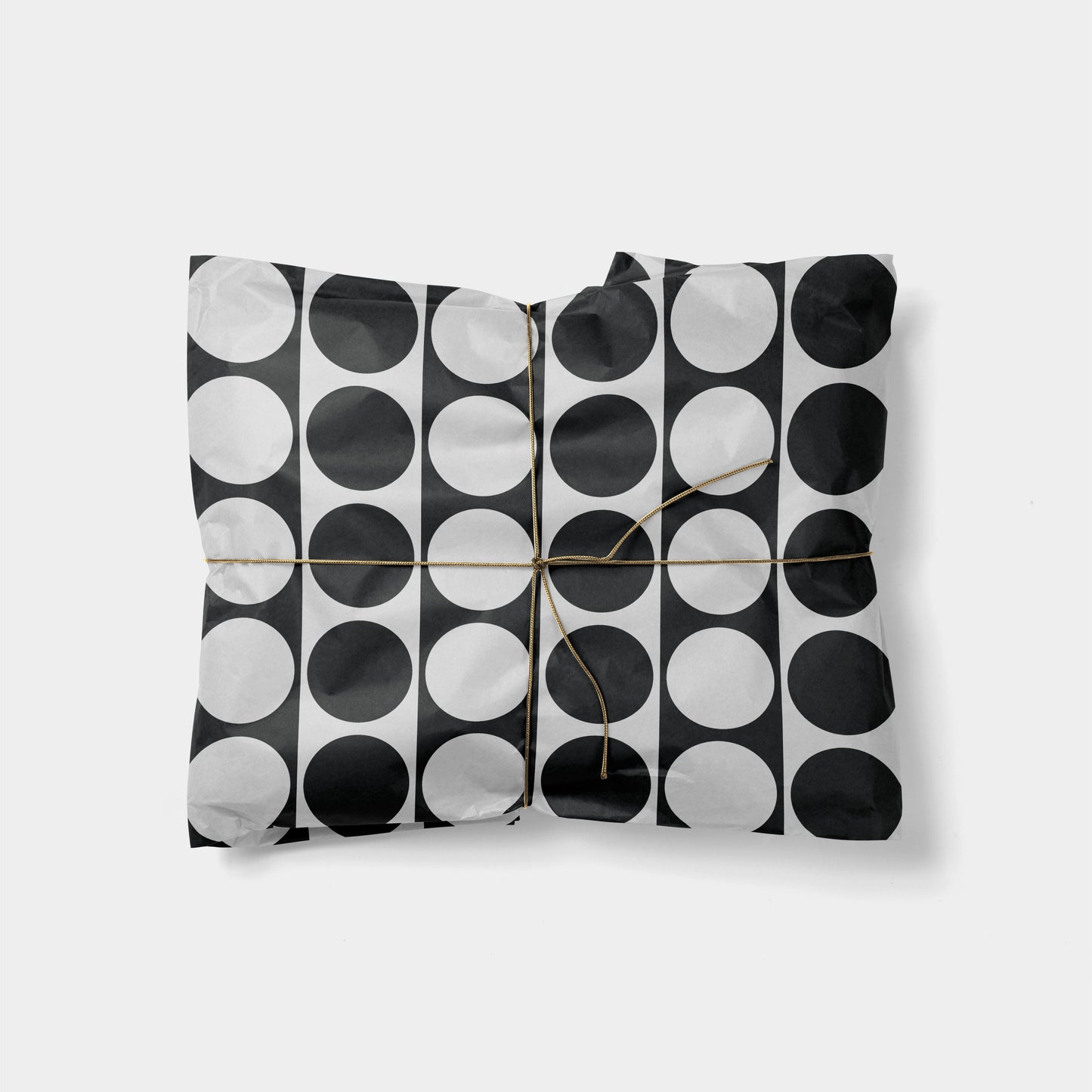 Circle Checker Gift Wrap V