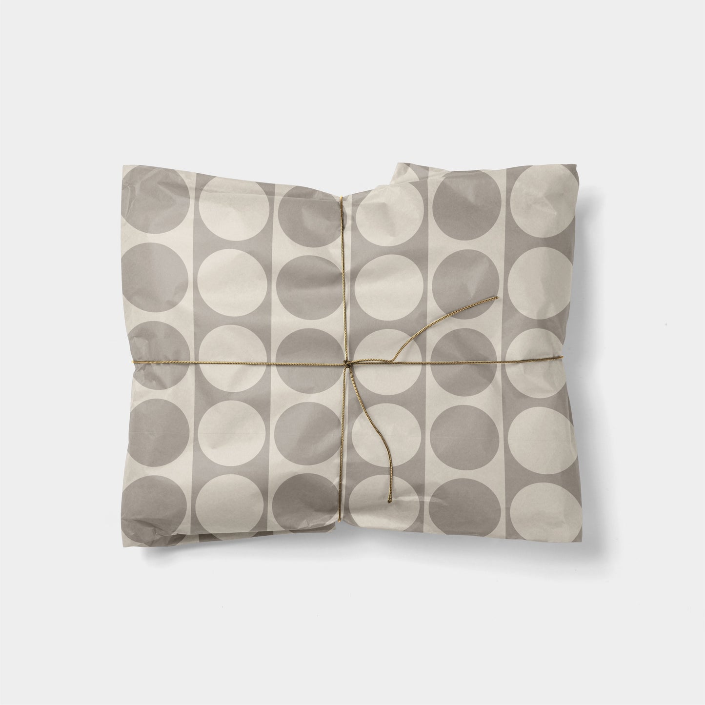 Circle Checker Gift Wrap VIII