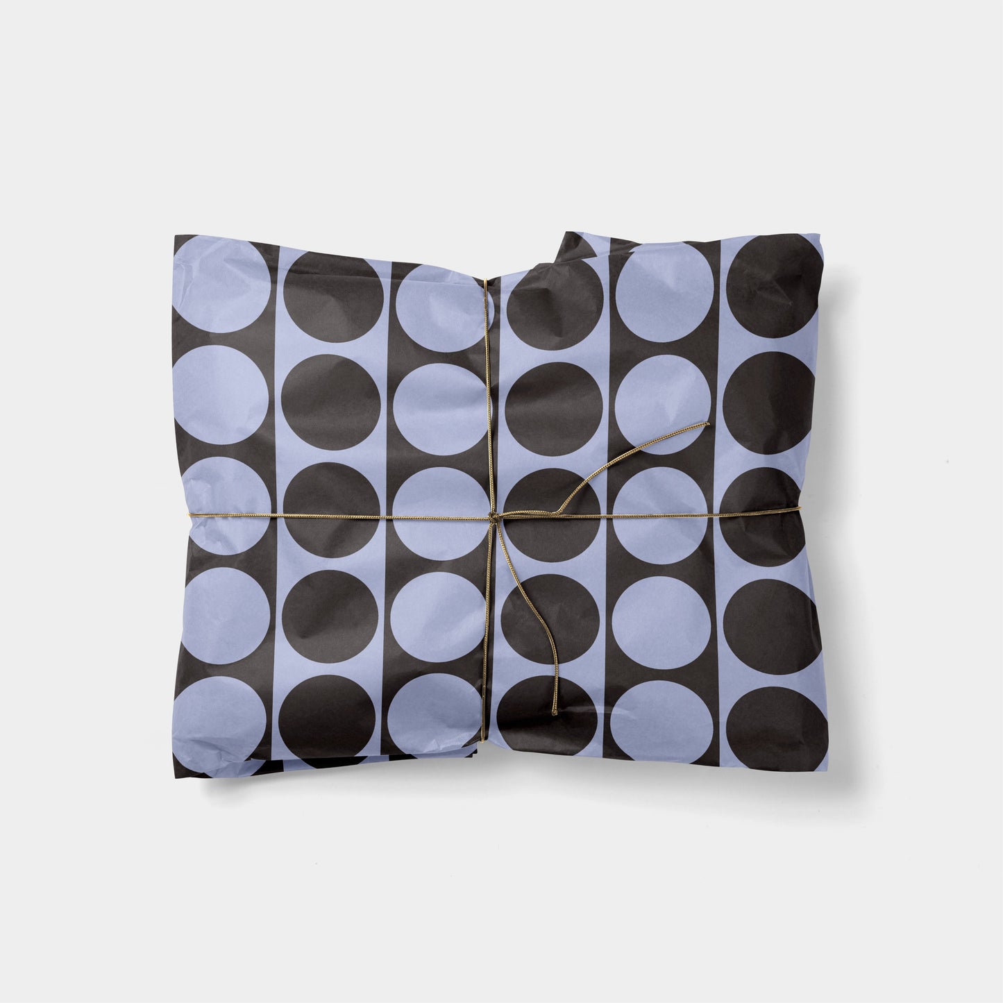 Circle Checker Gift Wrap X