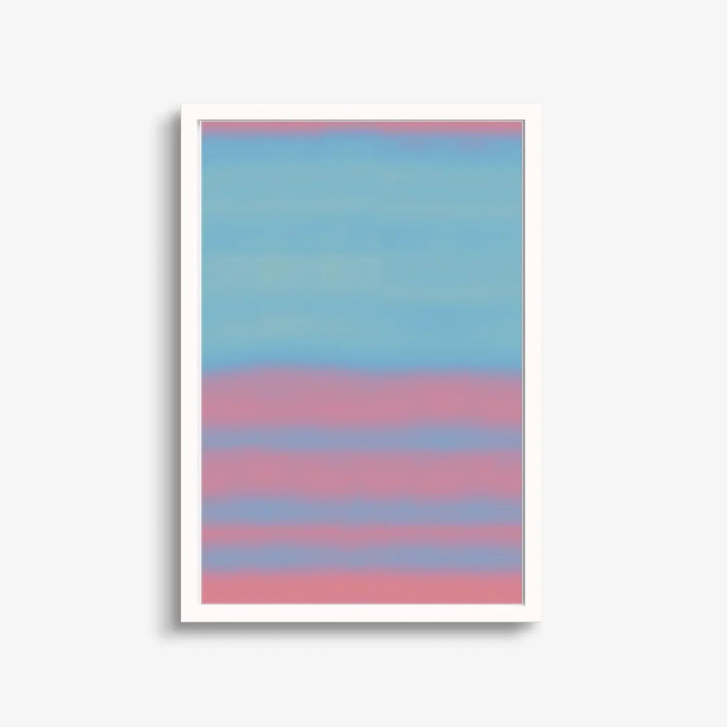 Color Bands Art Print, Color Field Art