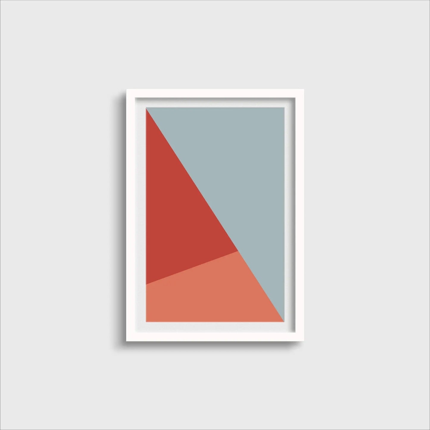 Color Block Modern Art Print