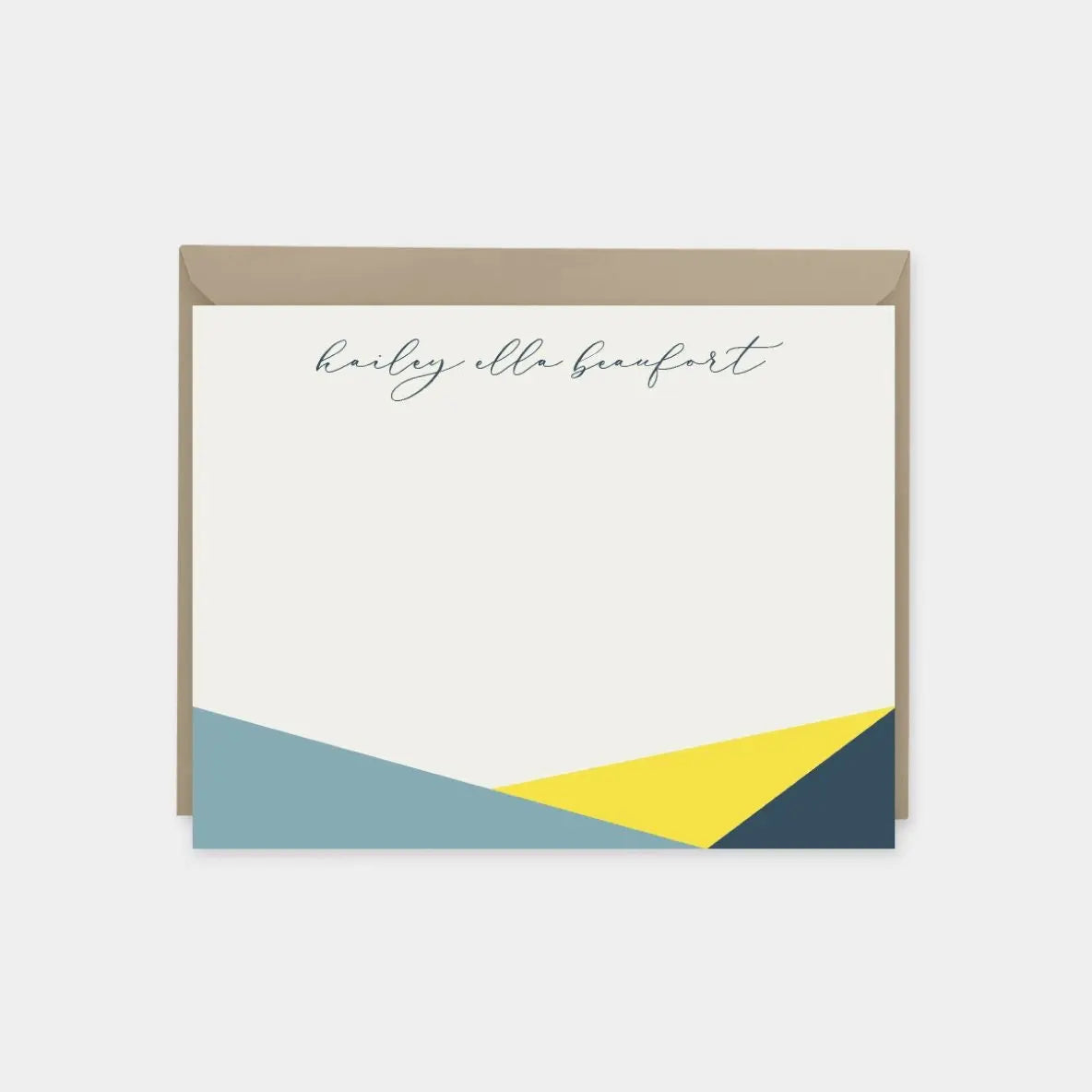 Color Block Note Cards II