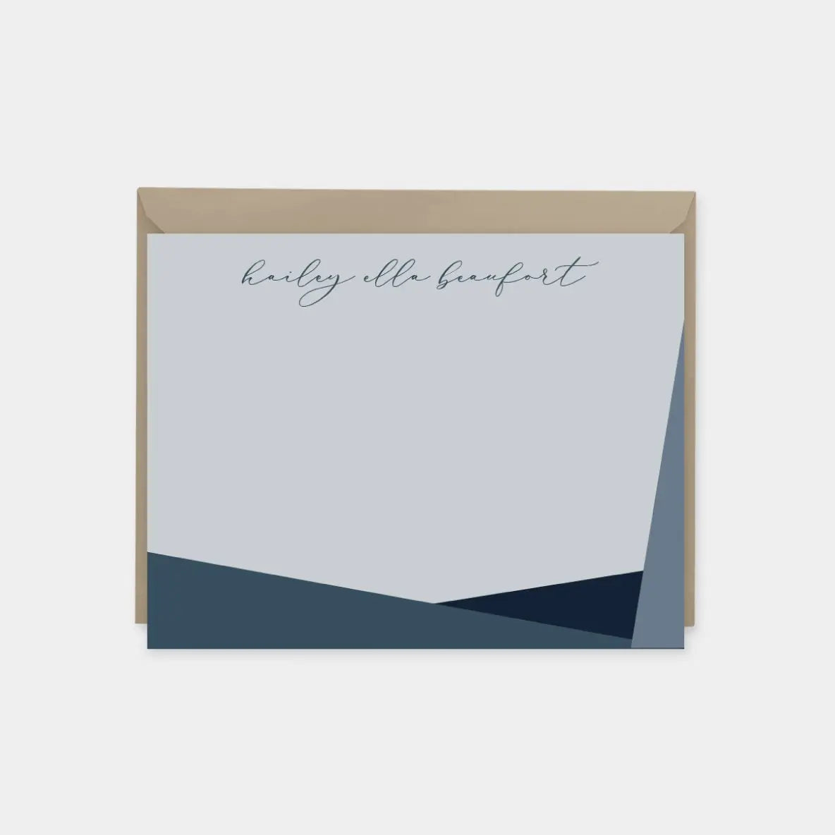 Color Block Note Cards IV