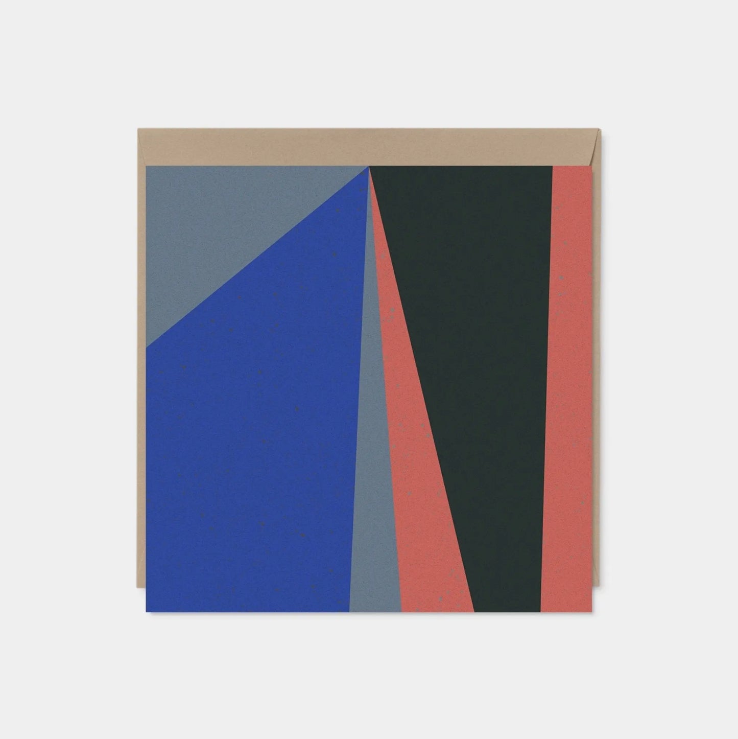 Color Block Square Modern Art Card II