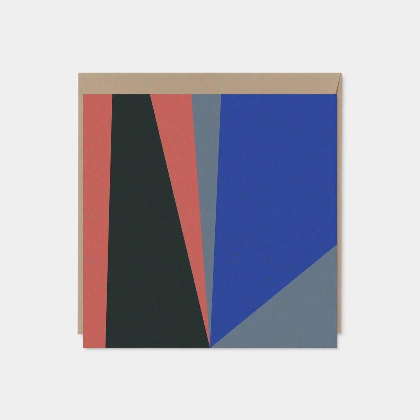 Color Block Square Modern Art Card III