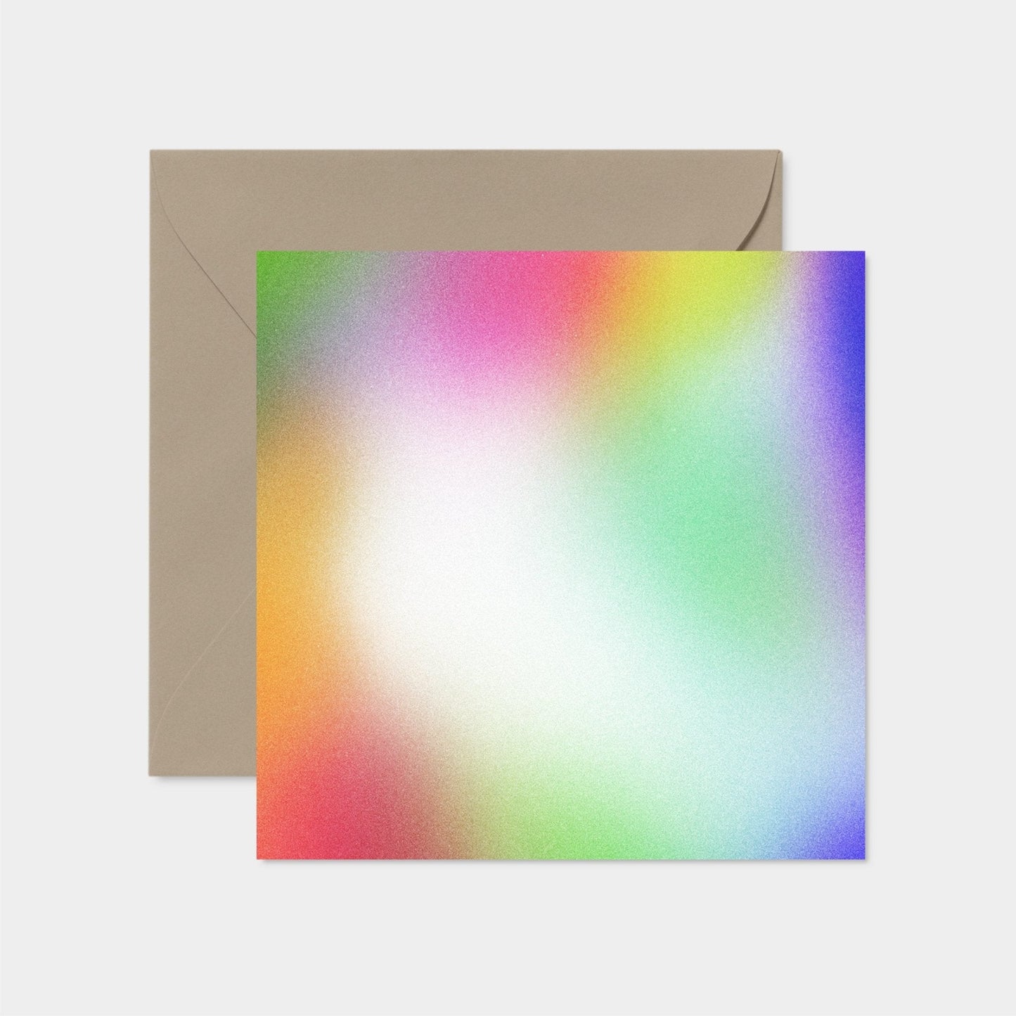 Color Ombre Square Card II