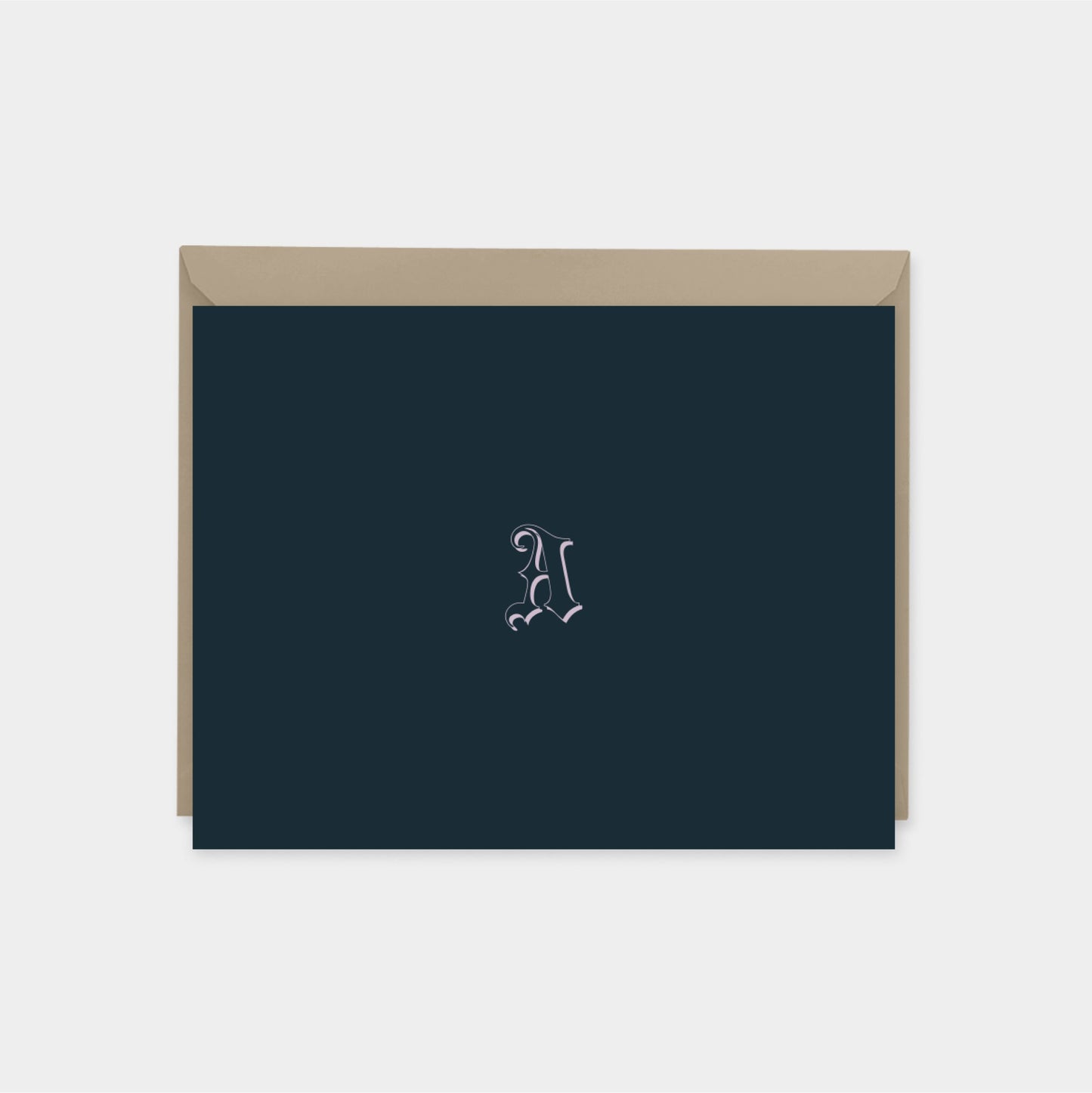 Creative Monogram Note Cards