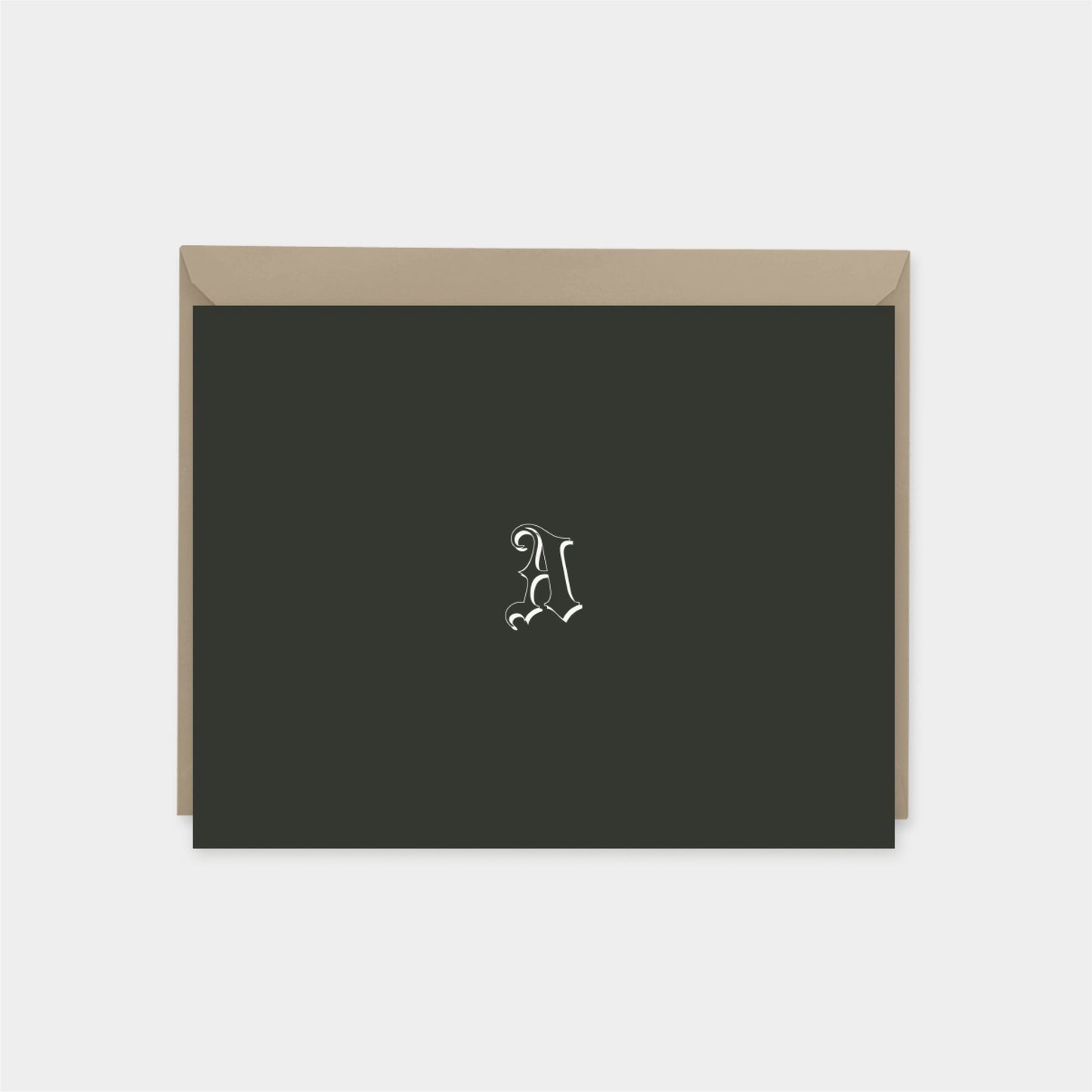 Creative Monogram Note Cards III
