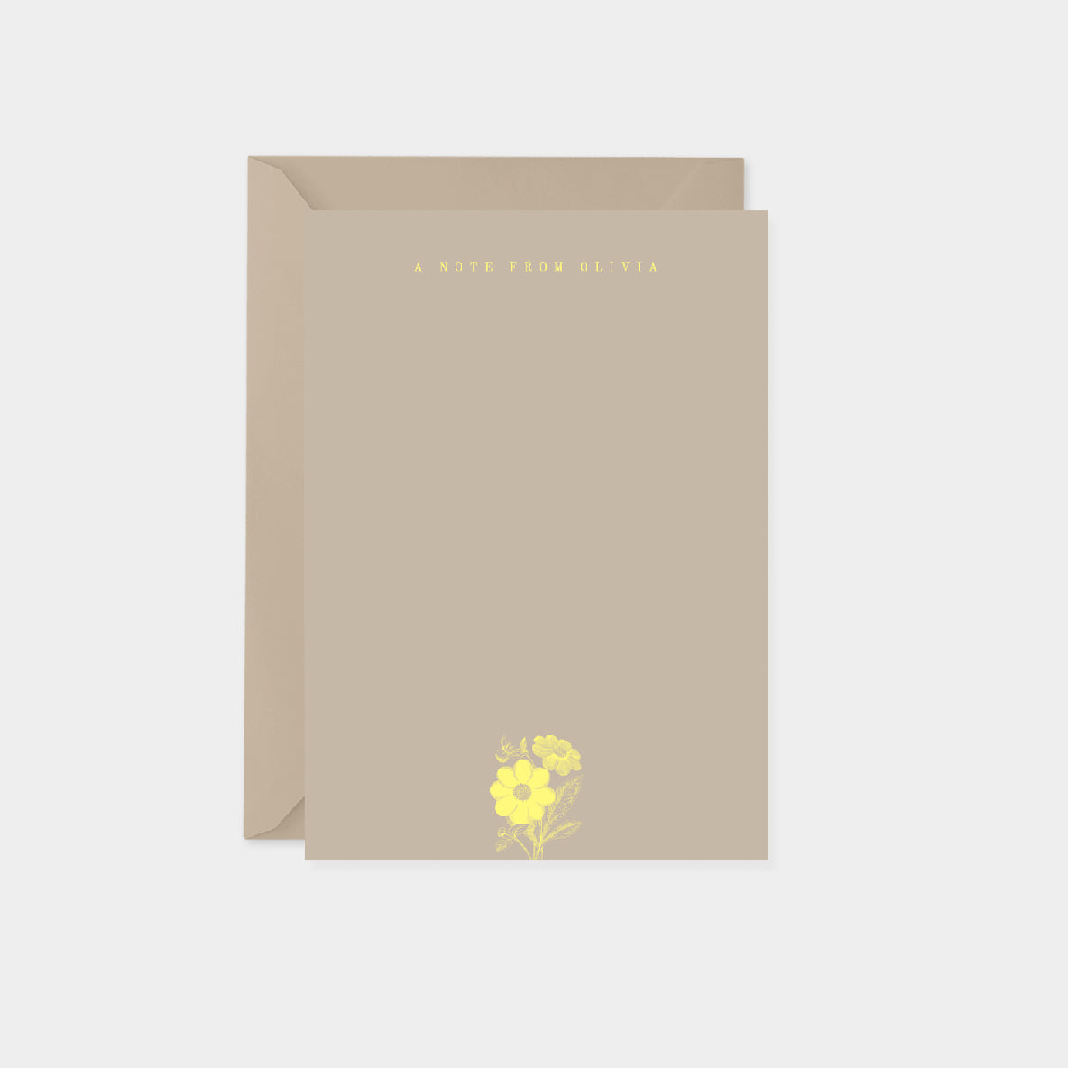 Dahlia Botanical Note Cards II