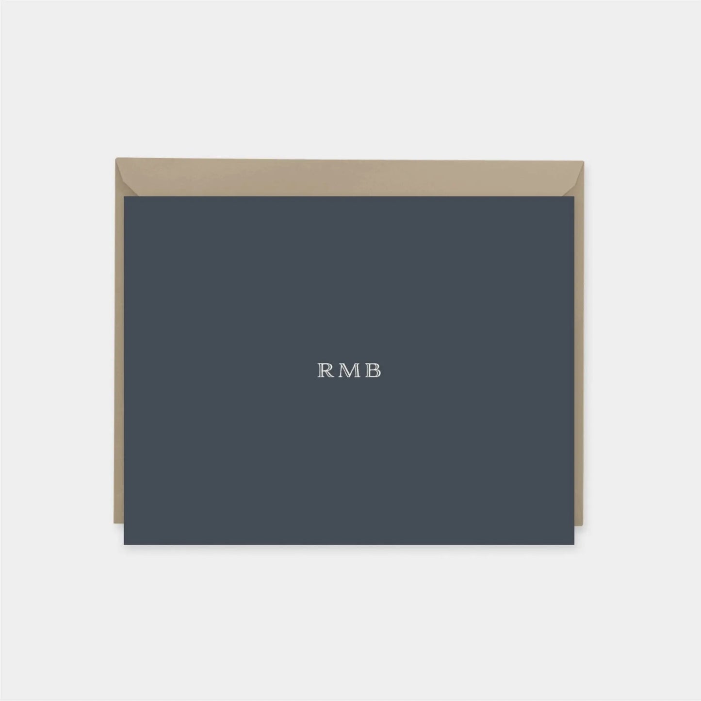 Dark Indigo Blue Note Cards