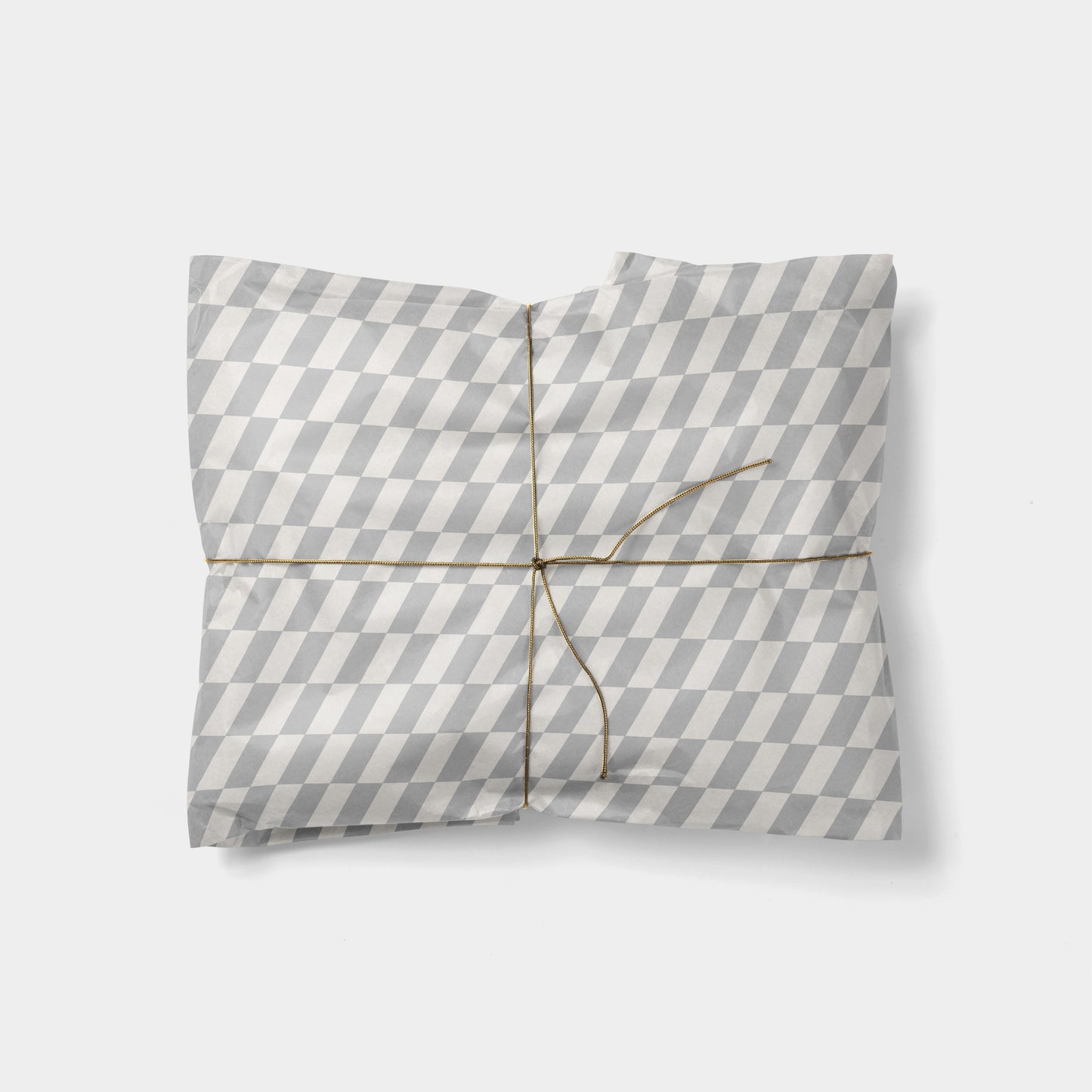 Diagonal Checkerboard Gift Wrap II