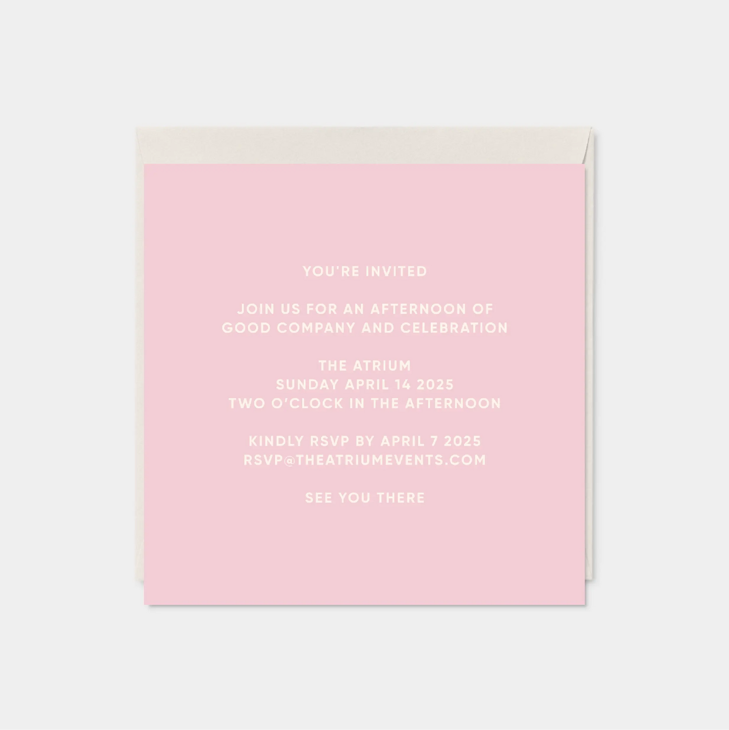 Diamond Rococo Square Card V