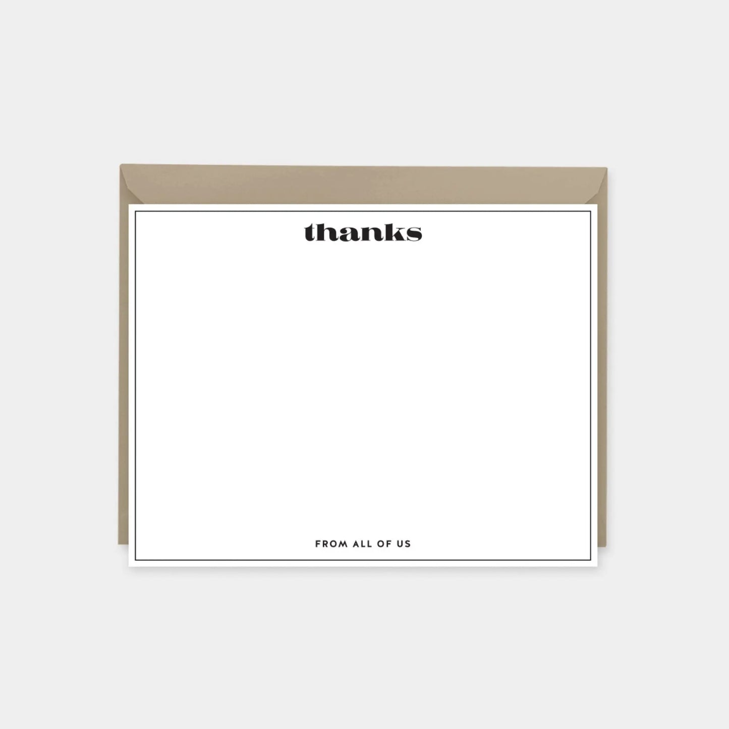 Elegant Minimal Note Cards II
