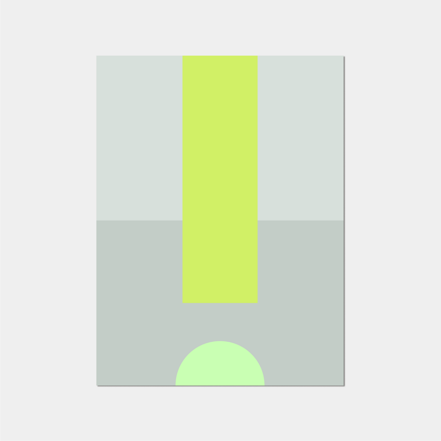 Exclamation Art Print XV