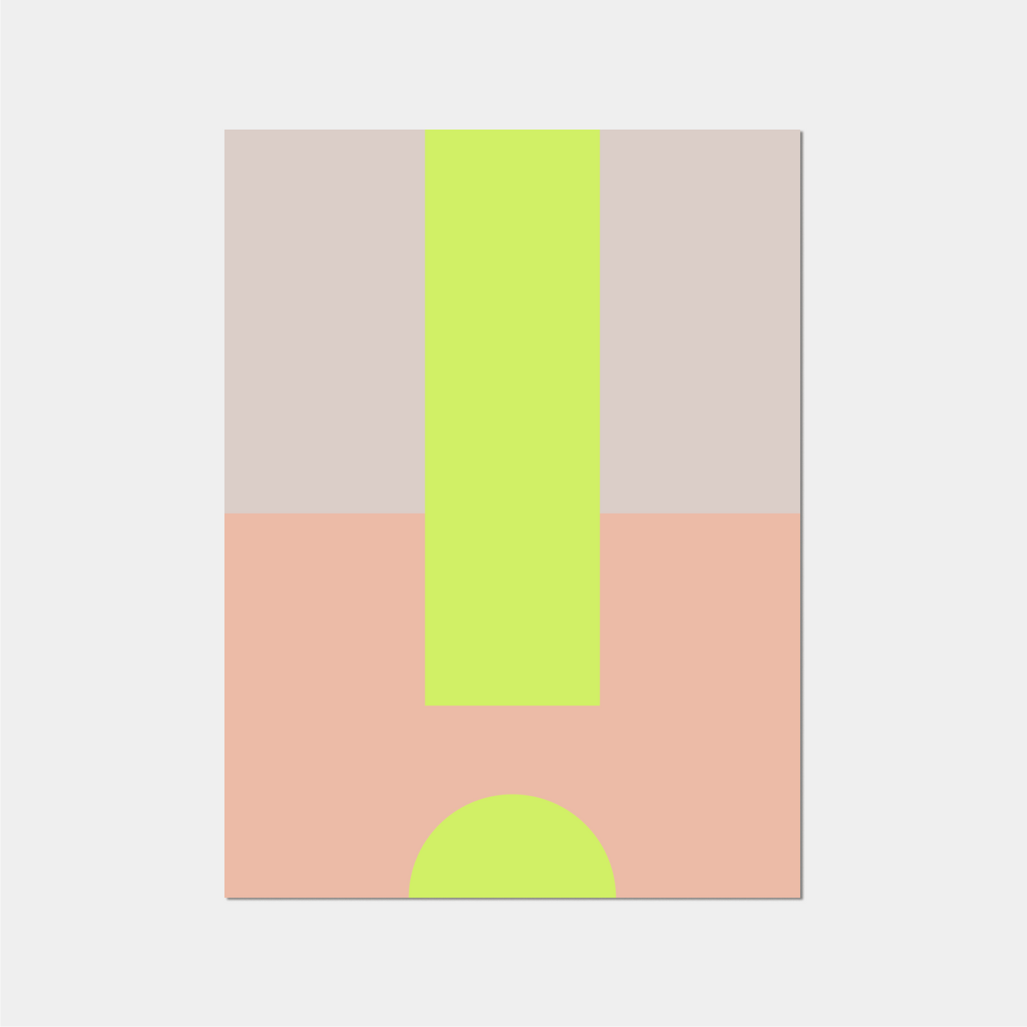 Exclamation Art Print III