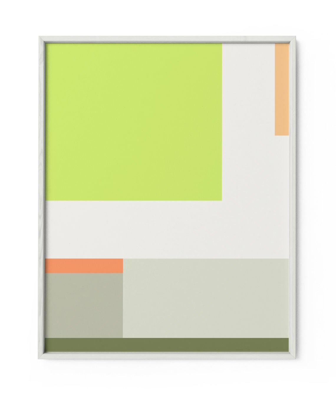 Geo Block Art Print IV