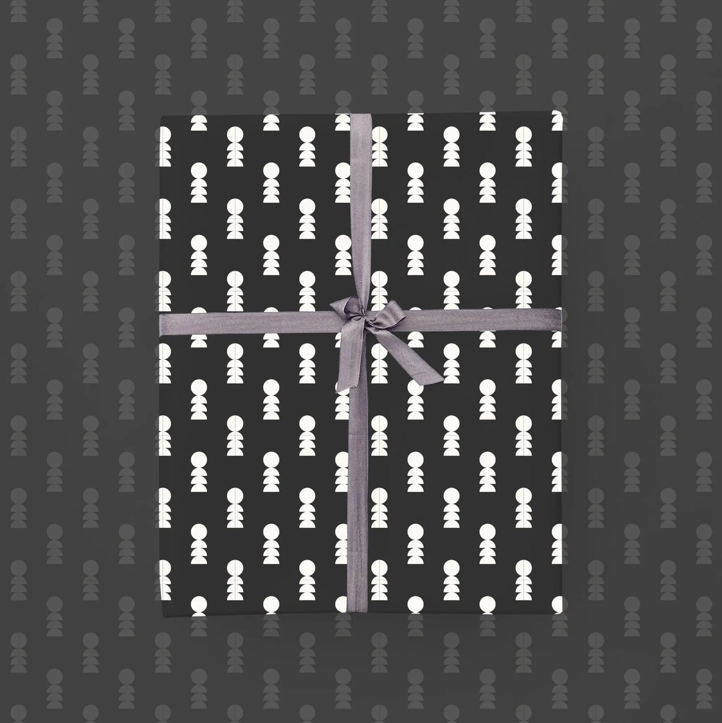 Geo Circle Semicircle Gift Wrap II