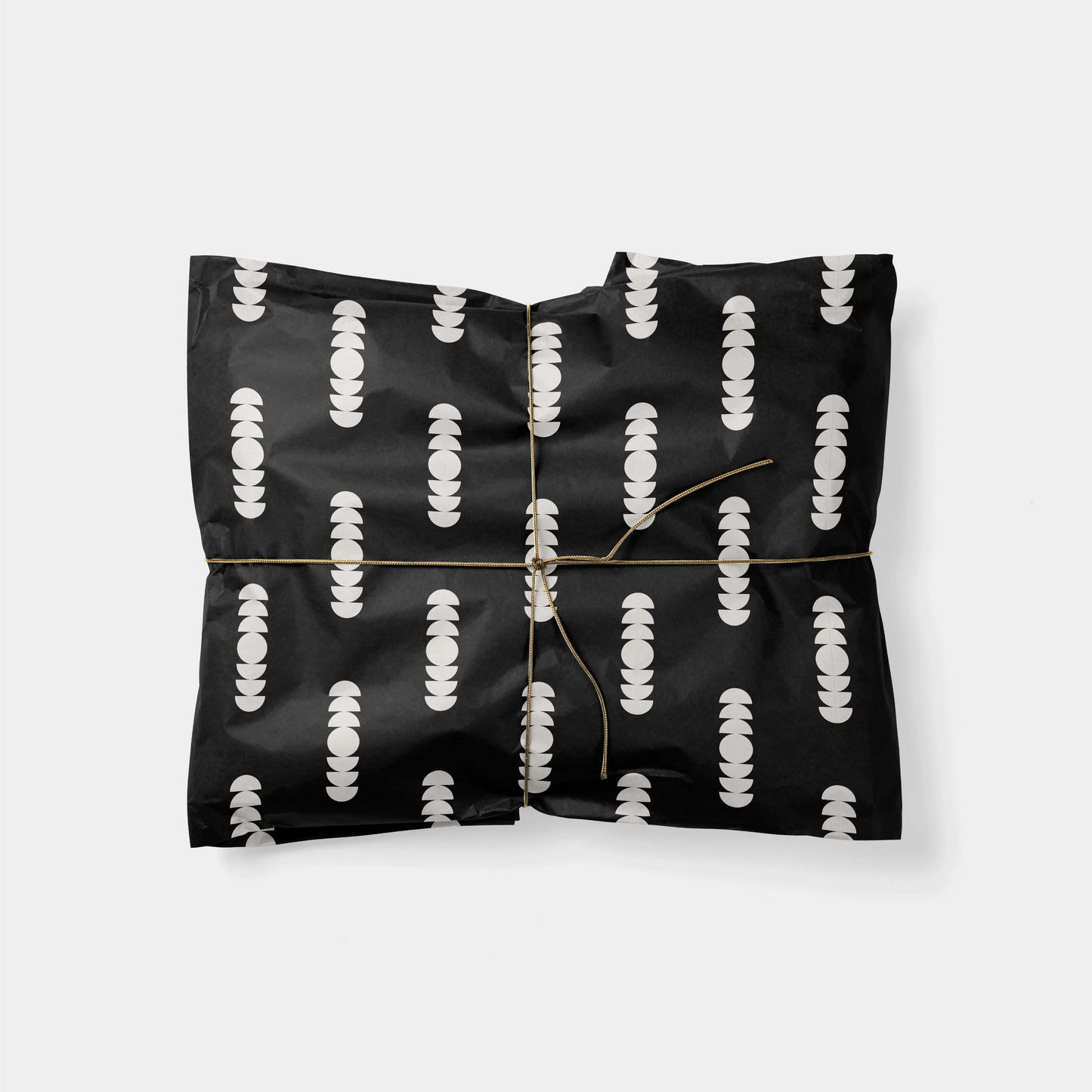 Geo Circle Semicircle Gift Wrap IV