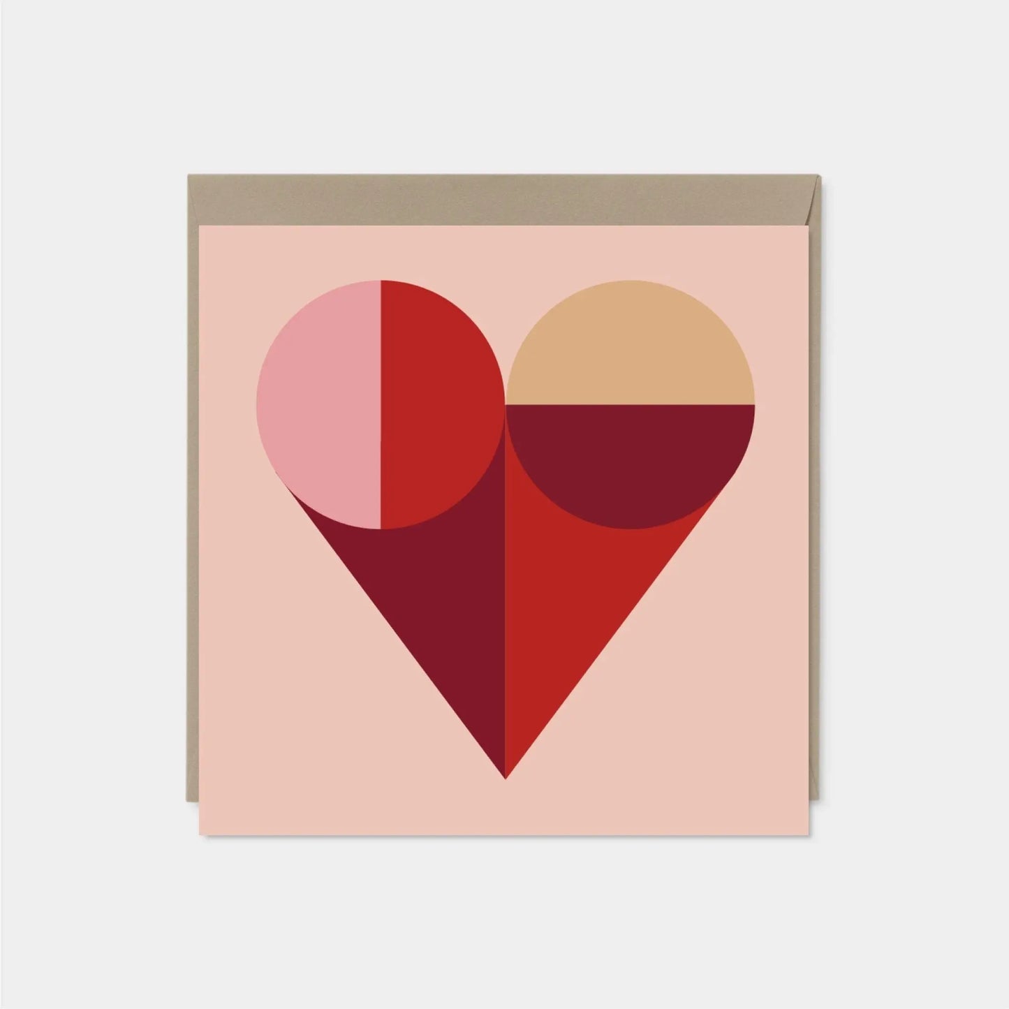 Geo Heart Valentine's Day Card,