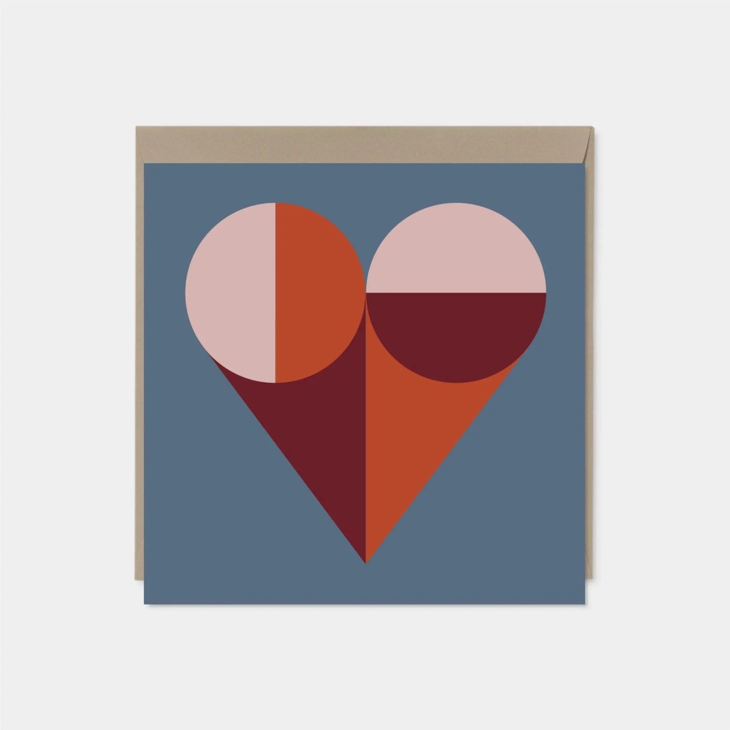 Geo Heart Valentine's Day Card